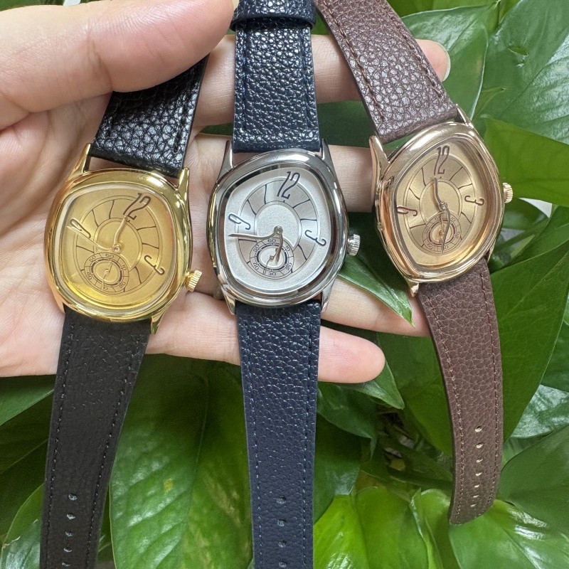 Newly designed uniquely twiste - Leather Watch Band Men ulasan dan harga