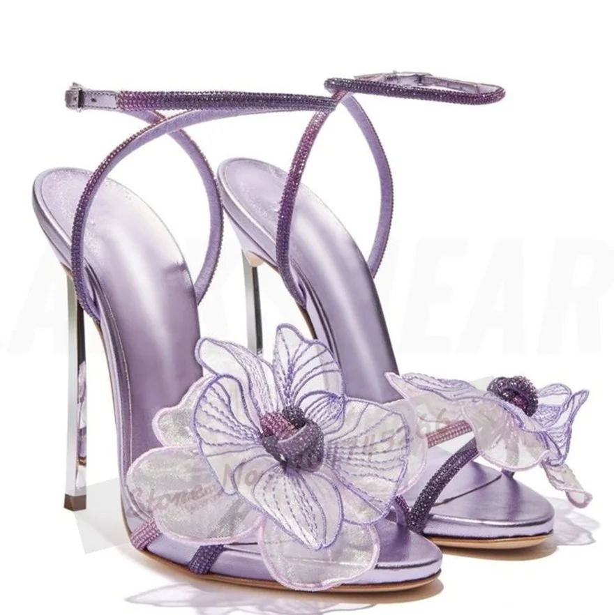 Silver Metal Blade Heel Fairy  - Mesh Strap Metal ulasan dan harga