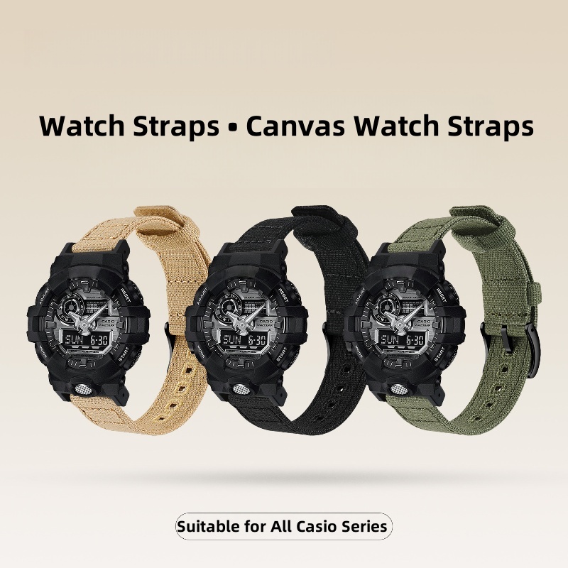 Nylon Strap For Casio 16mm Wat - Casio Watch G-Shock Dw-5600 ulasan dan harga