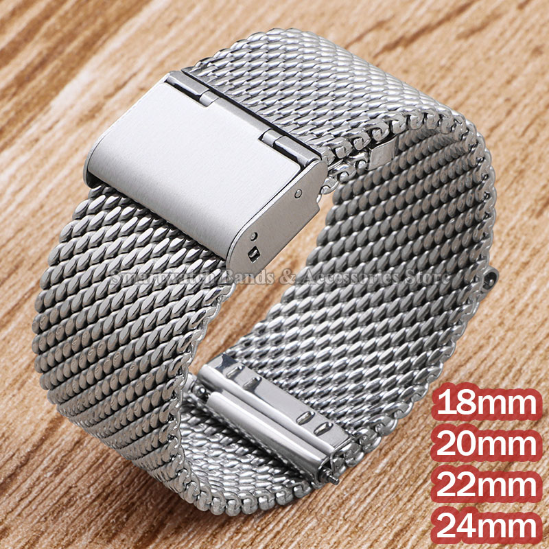 1.0 Milanese Mesh Steel Strap  - Mesh Strap Metal ulasan dan harga