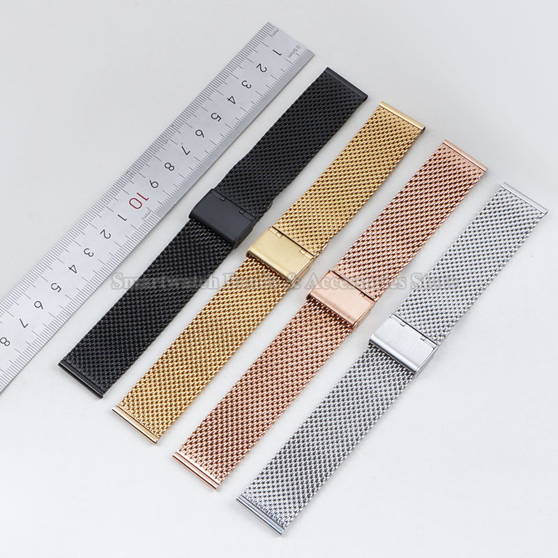 1.0 Milanese Mesh Steel Strap  - Mesh Strap Metal ulasan dan harga