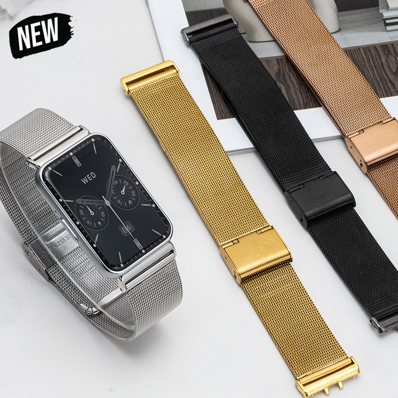 Stainless Steel Strap for Sams - Mesh Strap Metal ulasan dan harga