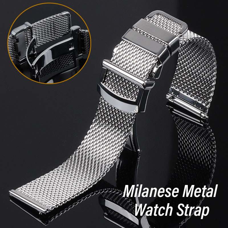 Milanese Mesh Watchband for IW - Mesh Strap Metal ulasan dan harga