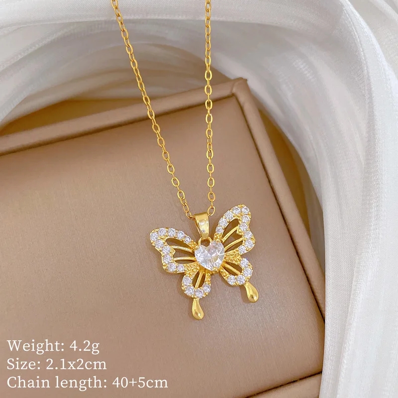 Fashionable High-End Butterfly - Butterfly Clasp Deployant ulasan dan harga