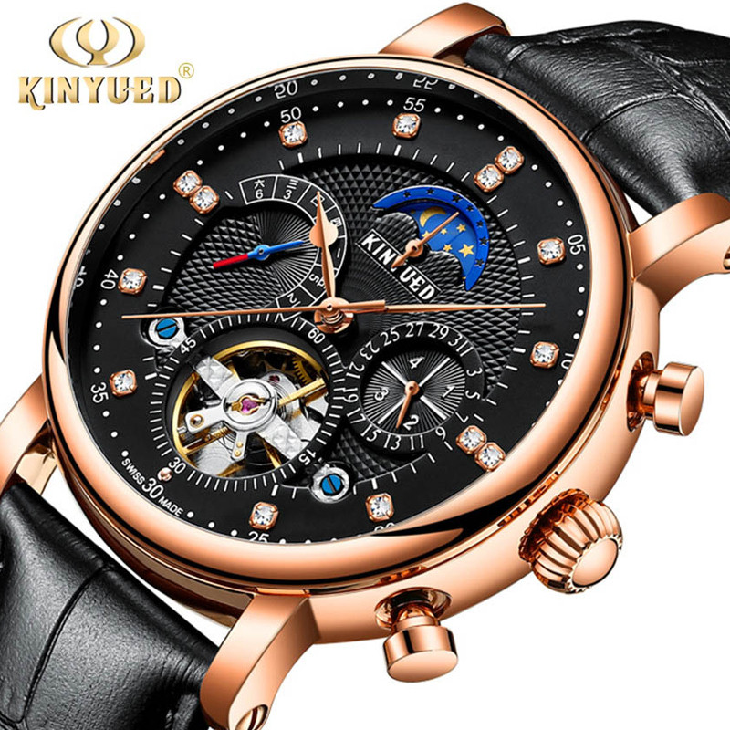 Luxury Brand KINYUED Automatic - Rolex Watch Daytona ulasan dan harga