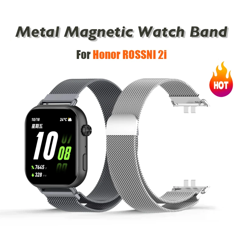 Stainless Steel Metal Magnetic - Mesh Strap Metal ulasan dan harga